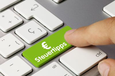 Foto: Taste mit Beschriftung Steuertipps
